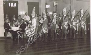Soldiers in 18th C. costume. Changing of the Guard