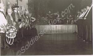 Soldiers in 18th C. costume. Changing of the Guard