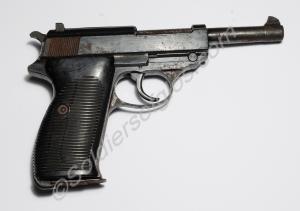 German Walther P38 9mm semi-automatic pistol. Seri