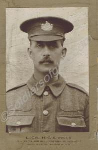 2772 Lance-Corporal Henry C. Stevens. 1/5th Battal