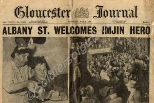 Copy of Gloucester Journal dated Saturday 9th May