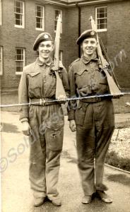 Albert & Don.  22332706 Private Albert J. Hawkins
