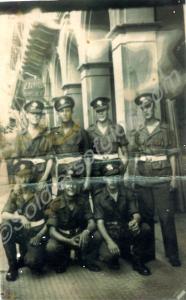 Glosters out on the town. Believed to include  223