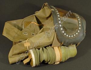 Baby's gas mask from the Second World War.