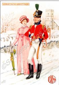 Christmas card from the British Model Soldier Soci