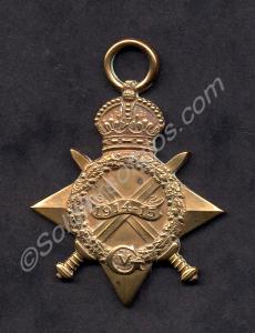 1914/15 Star. 13651 Private Leonard Melsome. 8th B