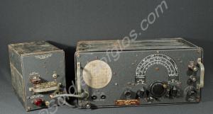 British Army wireless. 6-valve Communications Rece