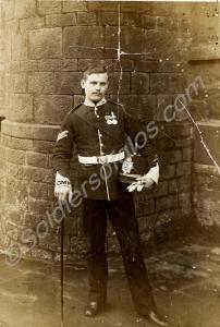 4942 Sergeant Frank George Basdell. 2nd Battalion,