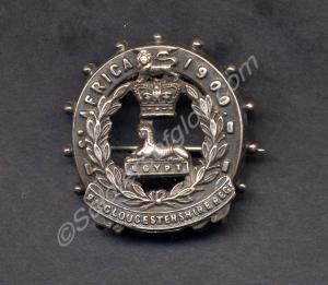Gloucestershire Regiment commemorative brooch, Sou
