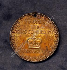 Commemorative medallion for the  opening of King E
