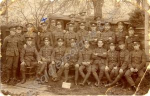 Group of soldiers. With 3072/200864 Private Thomas