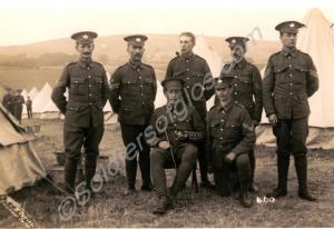 Group of soldiers at Camp. 1023 Corporal Alfred Ch
