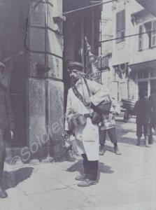 Street coffee seller. Salonika. c. 1916.