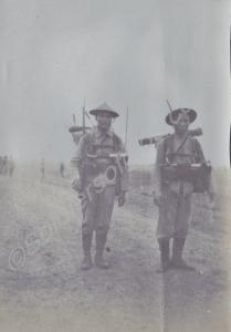 French Indo-Chinese colonial buglers. Salonika. c.