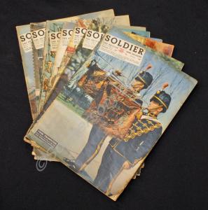 Collection of eight "Soldier" magazines  1950-1951