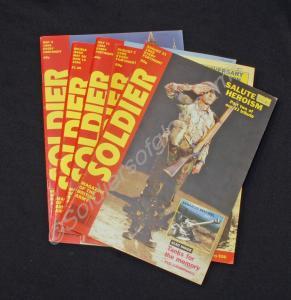 Collection of five "Soldier" magazines 1994-1995.