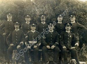 Pioneers. 9203 Private Joseph Bennett, back row fa