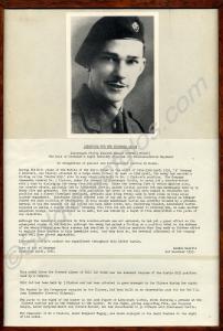 Framed photograph from magazine of 365680  Lieuten
