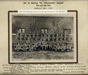 Warrant Officers' and Sergeants Mess.1st Battalion