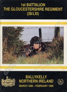 Souvenir booklet of tour Ballykelly, Northern Irel