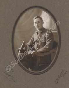 2386 Private William Shipley Cockbill. 1/4th Batta
