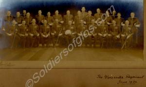Officers of the Gloucestershire Regiment. June 193