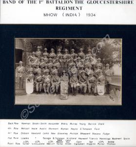 Band of 1st Battalion, The Gloucestershire Regimen