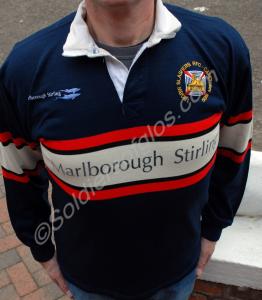 Rugby Jersey. 1st Battalion,  Royal Gloucestershir