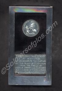 Medal commemorating the capture of Guadeloupe, 175