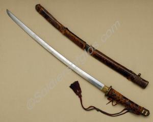 Japanese military sword (Katana). Standard pattern