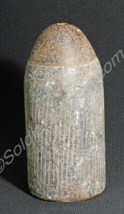 Armour piercing or perforation shell. Believed to