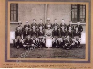 Winners of inter company rugby shield 1938-1939. 1