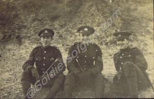 Three Sergeant Instructors. 26609 Sergeant Hubert