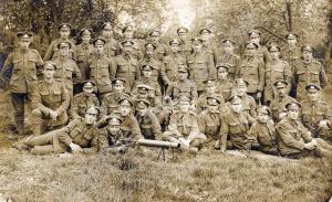 Photograph of a group of soldiers of The Glouceste