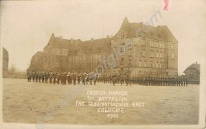 Church Parade.  1st Battalion, The Gloucestershire