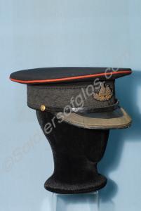 Officer's forage cap as worn by the 4th (Militia)