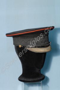 Officer's forage cap as worn by the 4th (Militia)