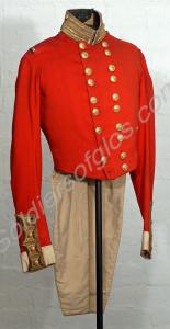 Officer's full dress coatee. 28th (North Glouceste