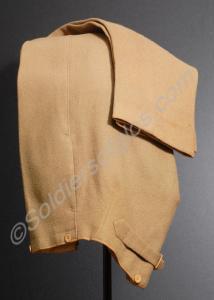 Two pairs of khaki serge trousers. Worn by Lt.-Col