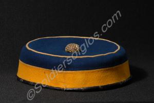 Yeoman's pillbox cap. Royal Gloucestershire Hussar