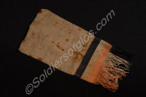Puggaree fringe, worn on turbans of the Indian Pla