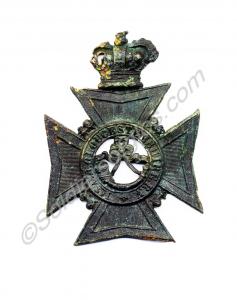 Shako plate. 1st Administrative Battalion Gloucest