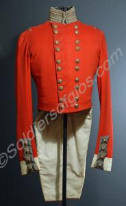 Coatee, as worn by an officer in the 28th Foot Reg