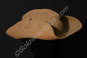 Slouch hat. Properrty of 2718 Sergeant Frederick Y
