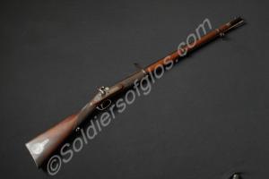 Whitworth muzzle-loading rifle .450. "Presented to