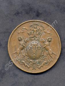 Commemorative medal from Peronne. c.1916-1918.