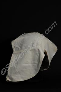 White cap cover for other ranks'  field service ca