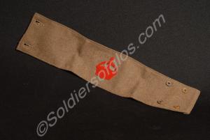 Armlet issued to British army recruits under the '