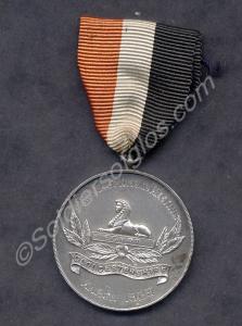 Silver medal for LXI  Rifle Club. 2nd Best Aggrega