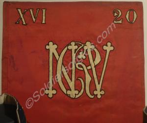 Colour of the North Cotswold Rifle Volunteers, sil
